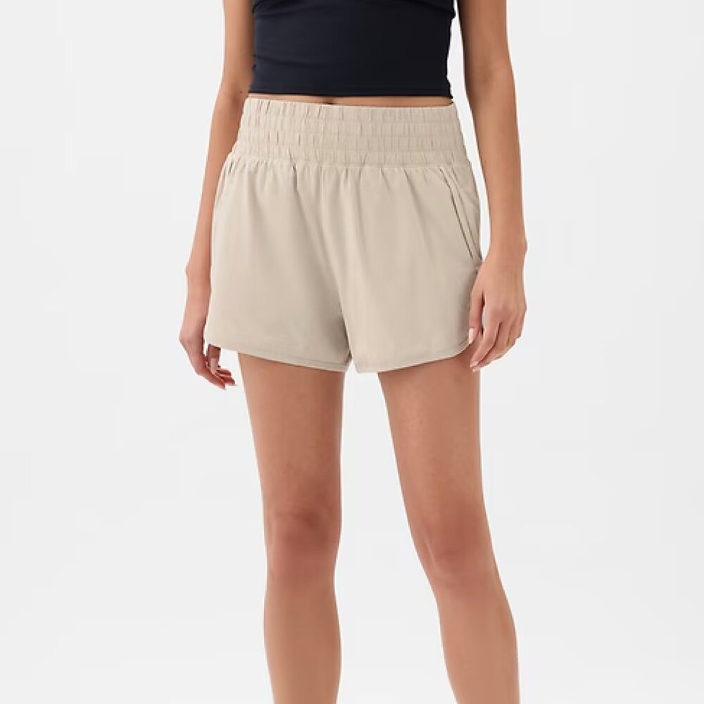 GapFit "High Rise Running Shorts"